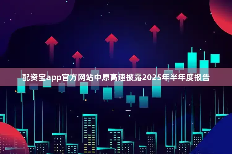 配资宝app官方网站中原高速披露2025年半年度报告