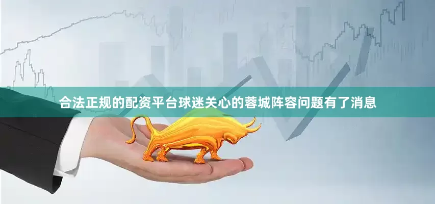 合法正规的配资平台球迷关心的蓉城阵容问题有了消息